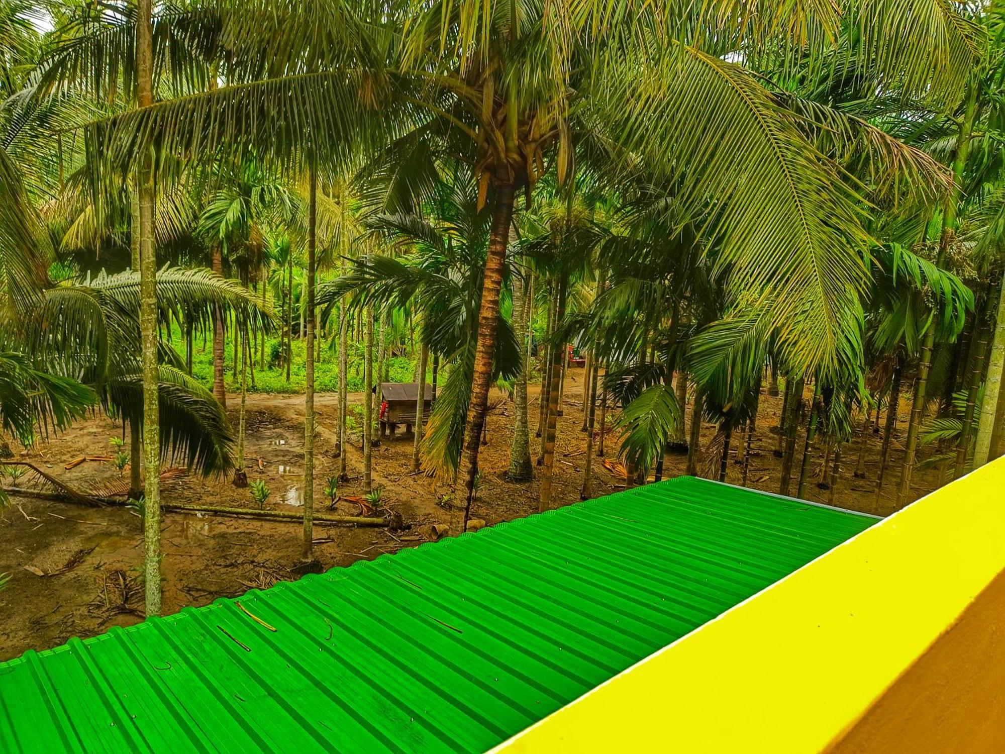 Shivalaya Farmstay Located Amdist Coconut Farm With River Access Near Isha,Adiyogi,Siruvani Alāndurai Buitenkant foto